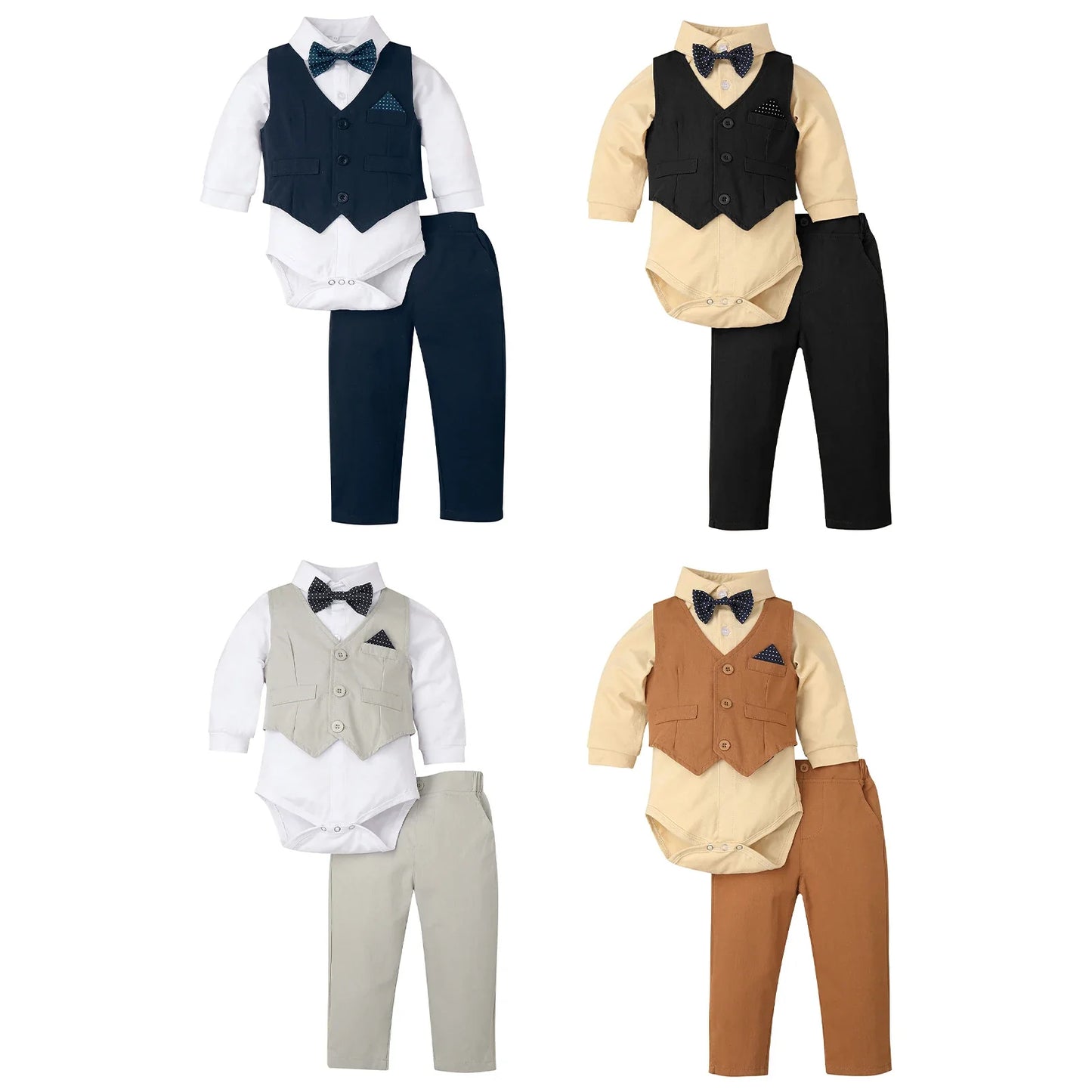 Baby Boys Formal Suit Set (Age Newborn-24M)