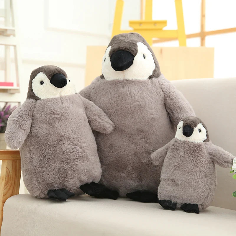 Plush Fluffy Penguin Stuffed Toy 23-50cm