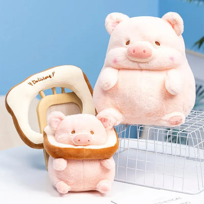 Plush Lulu Pig Bread Plush Toy - 20cm