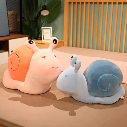 Plush Snail Stuffed Toy Pillow 20-30cm