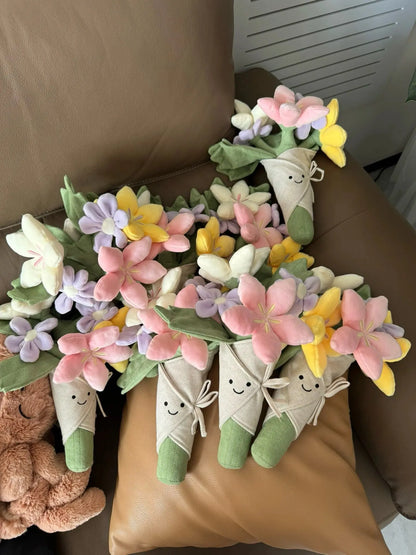 Plush Flower Gift Bouquet Stuffed Toy 11-30cm