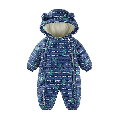 Baby Winter Snowsuit Hooded Outerwear (Newborn-24M)