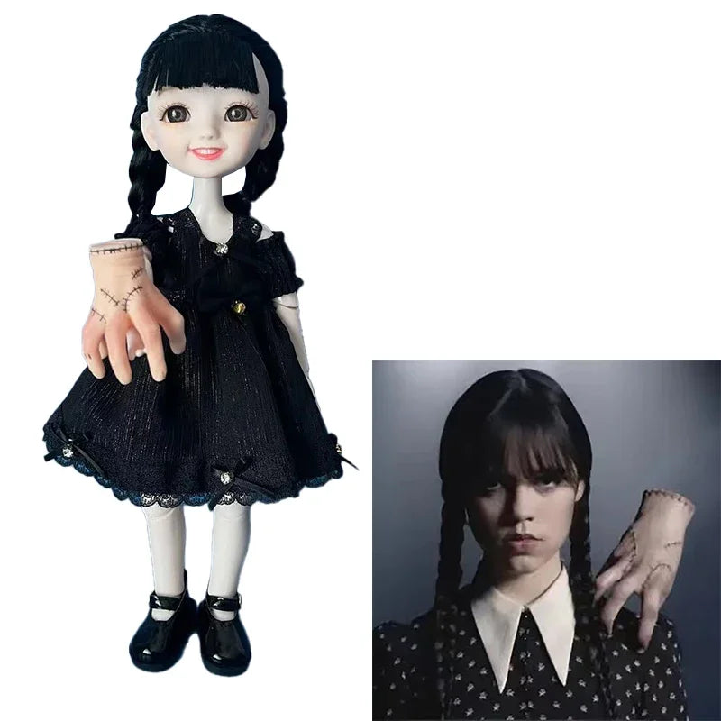 Wednesday Double Jointed Doll 30cm