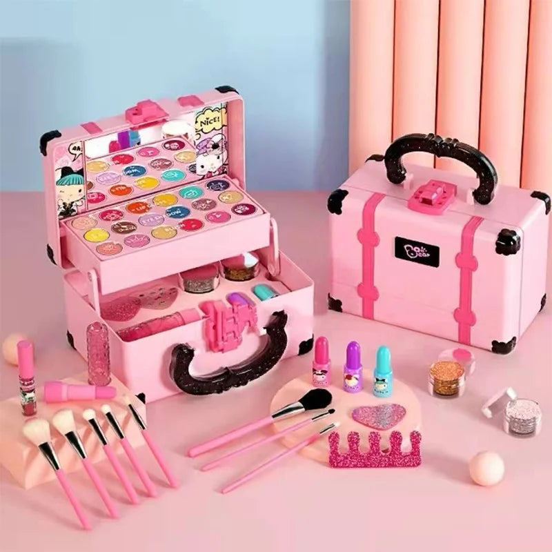 Children Makeup Cosmetics Pretend Playing Toy Set