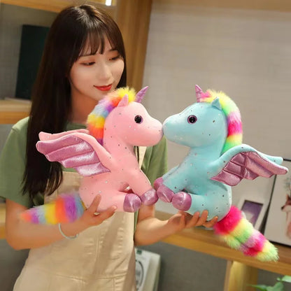 Plush Winged Unicorn Stuffed Toy 14-30cm