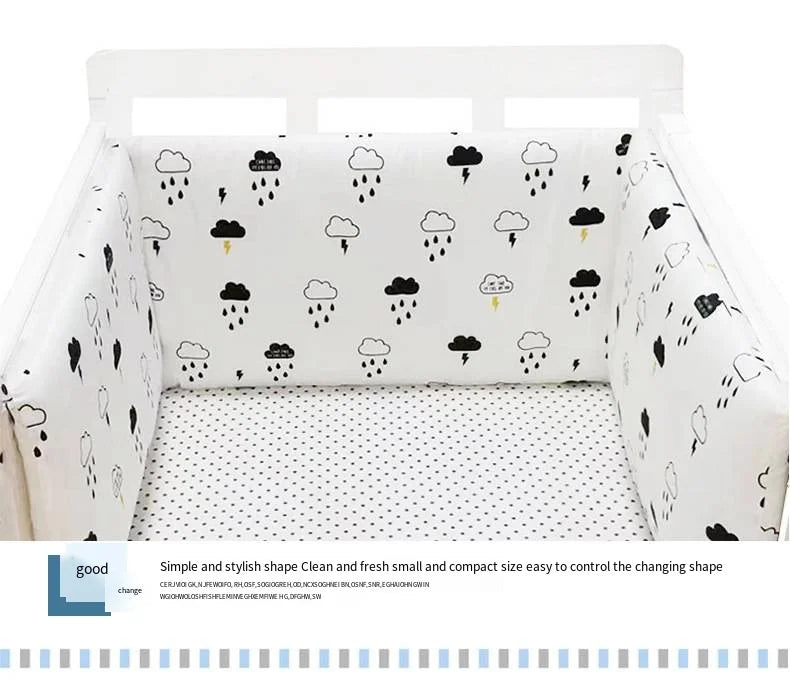 Baby Bumper Washable Crib Protector