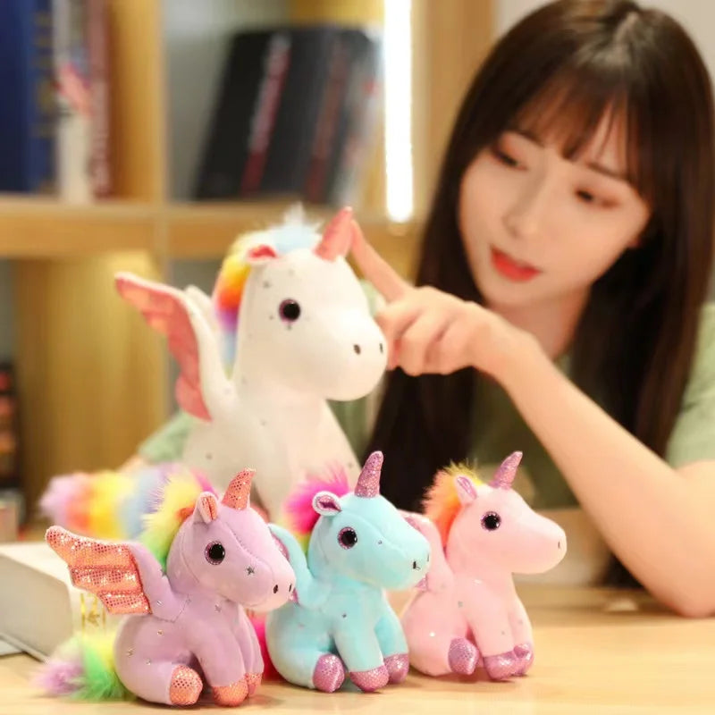 Plush Winged Unicorn Stuffed Toy 14-30cm