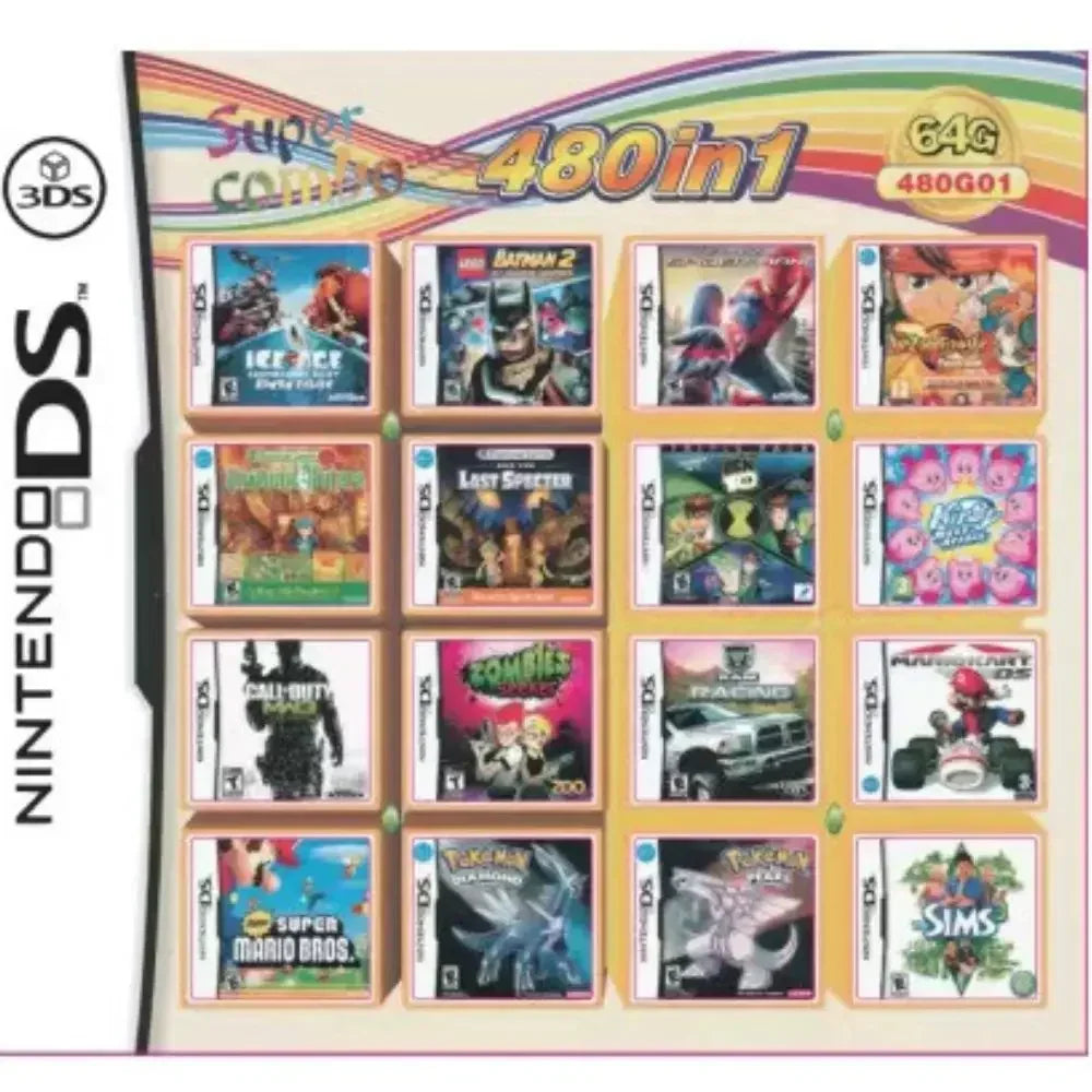 3DS Nintendo Game Card Combined Card 23 In 1