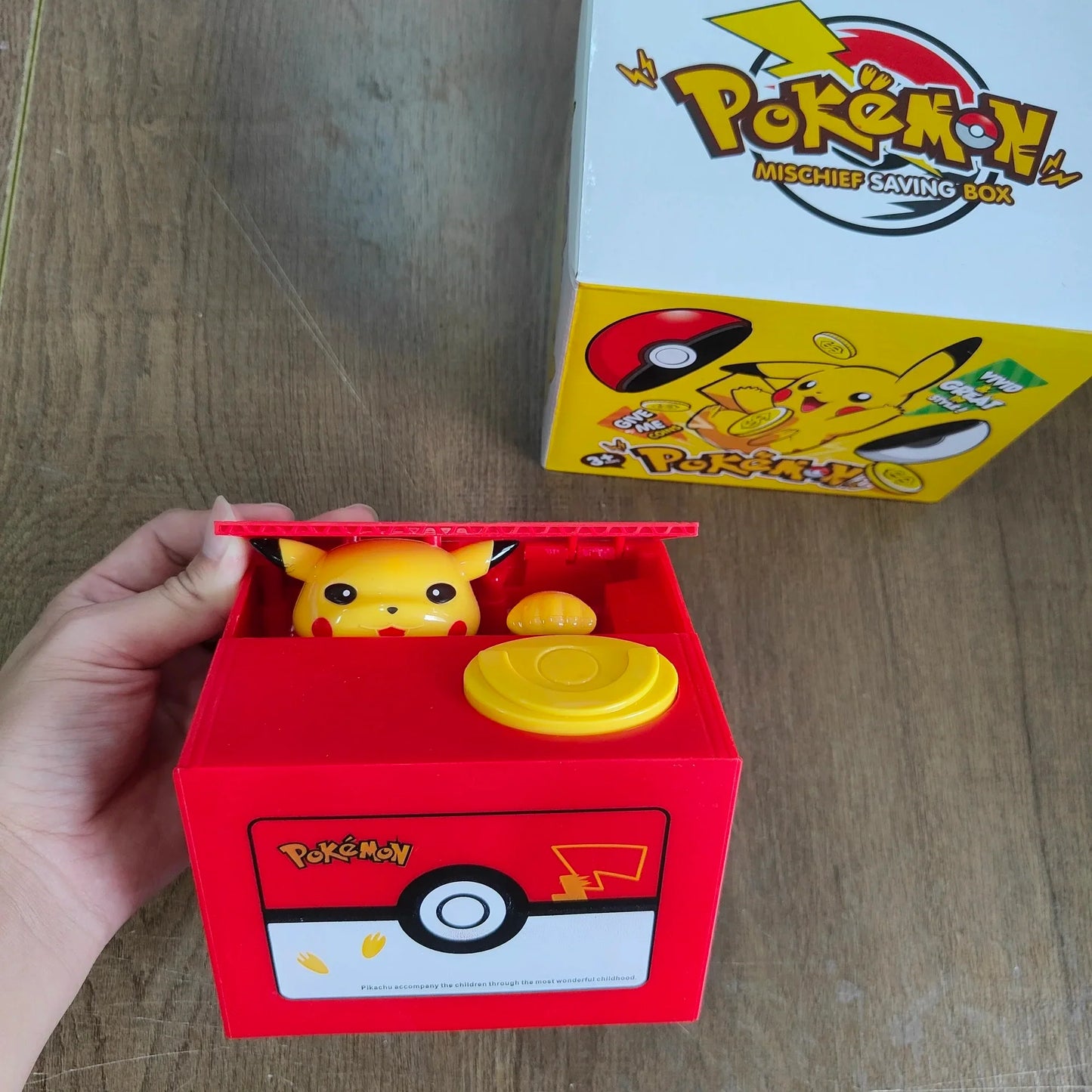 Pokemon Pikachu Piggy Bank Money Box