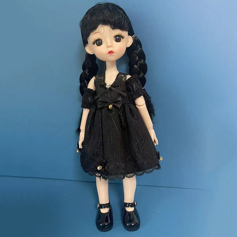 Wednesday Double Jointed Doll 30cm