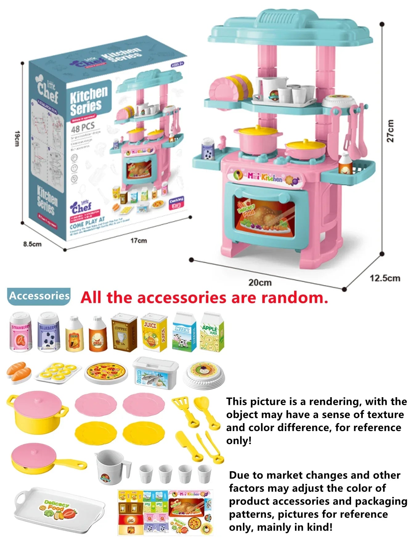 Kitchen Oven Playset Toy