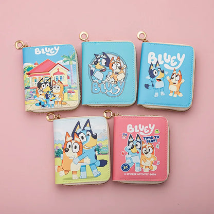 Kids Bluey Purse Wallet