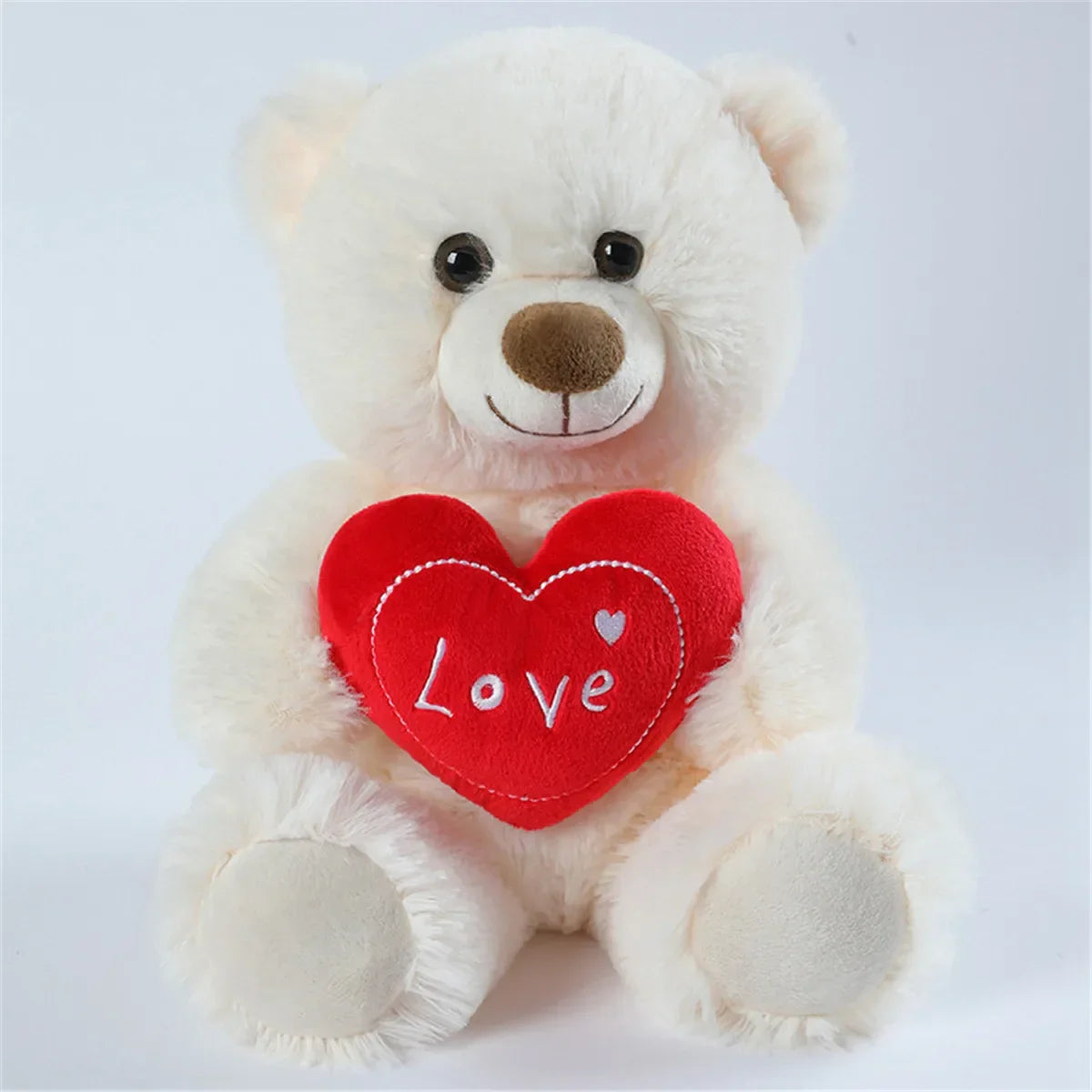 Plush Teddy Bear Heart Valentines Stuffed Toy - 25cm