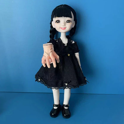 Wednesday Double Jointed Doll 30cm