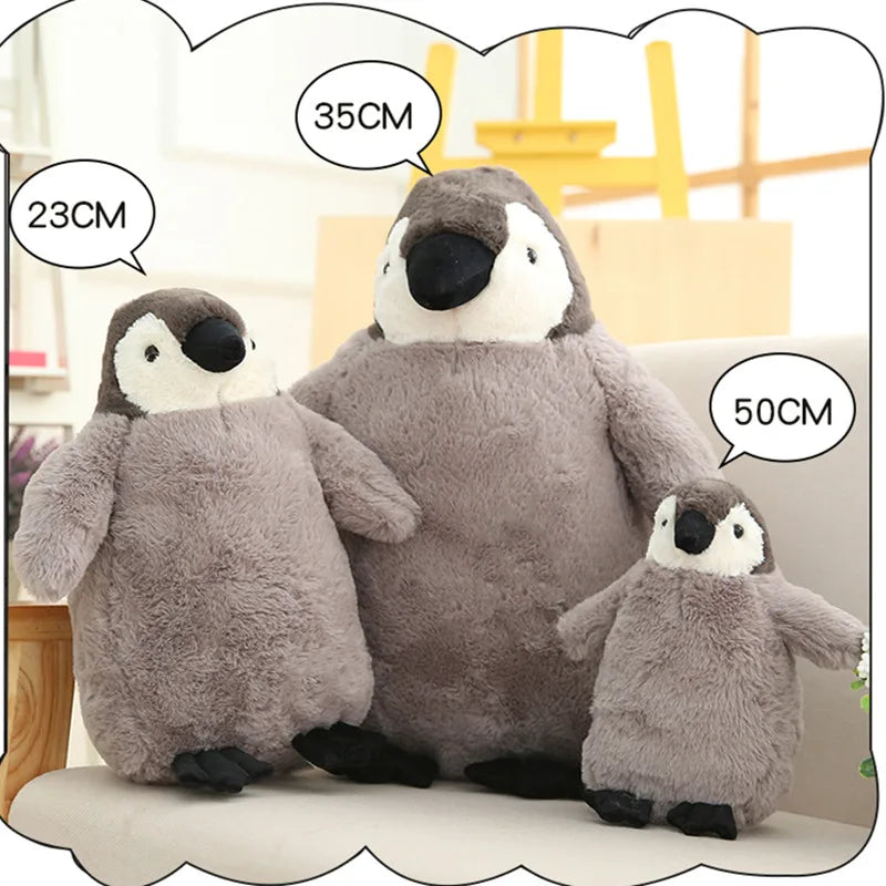 Plush Fluffy Penguin Stuffed Toy 23-50cm