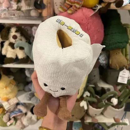 Plush Toilet Paper Stuffed Toy 15cm