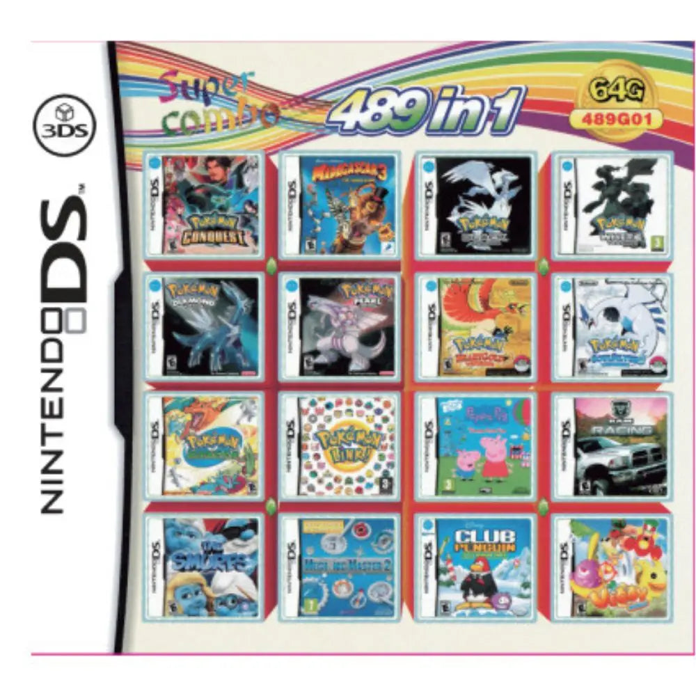 3DS Nintendo Game Card Combined Card 23 In 1