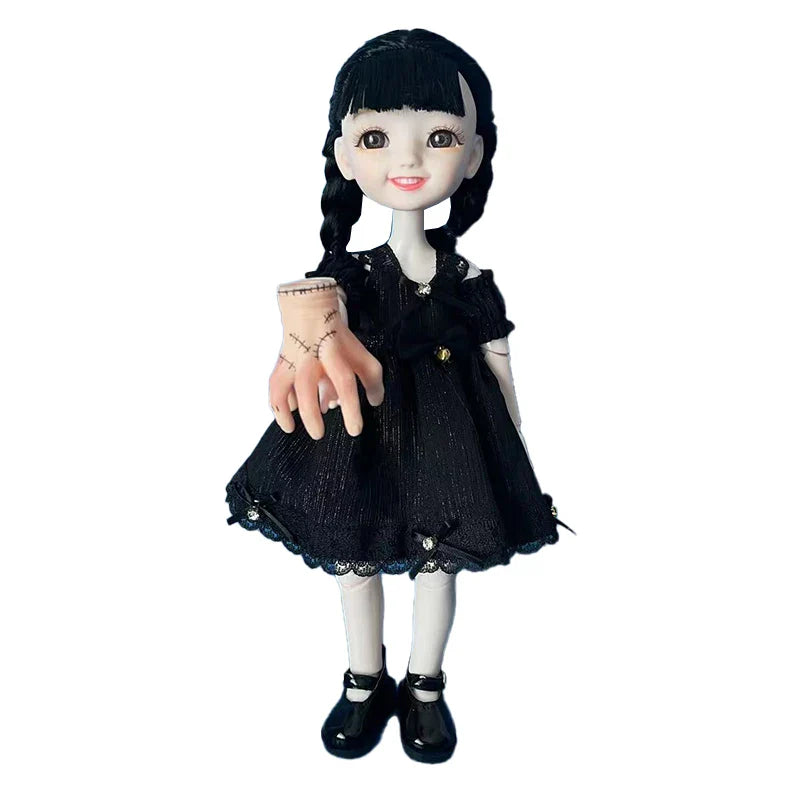 Wednesday Double Jointed Doll 30cm