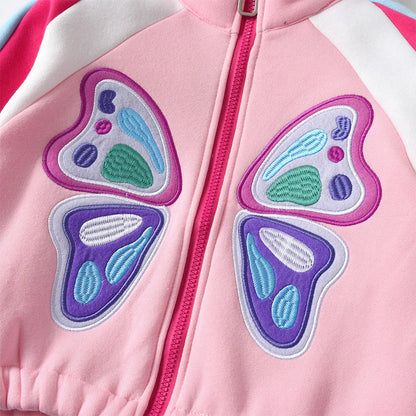 Girls Butterfly Jacket (Age 3-12YRS)