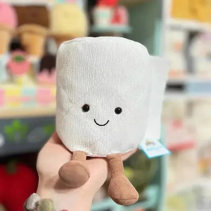 Plush Toilet Paper Stuffed Toy 15cm