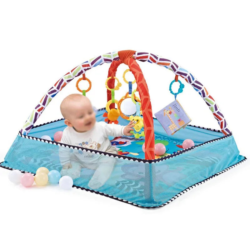 Baby Crawling Play Mat Multifunction Fence Activity Gym