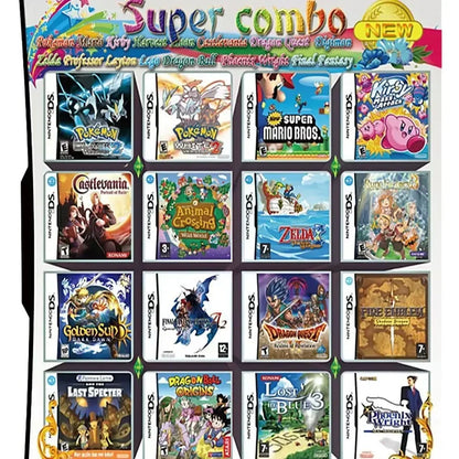 3DS Nintendo Game Card Combined Card 23 In 1