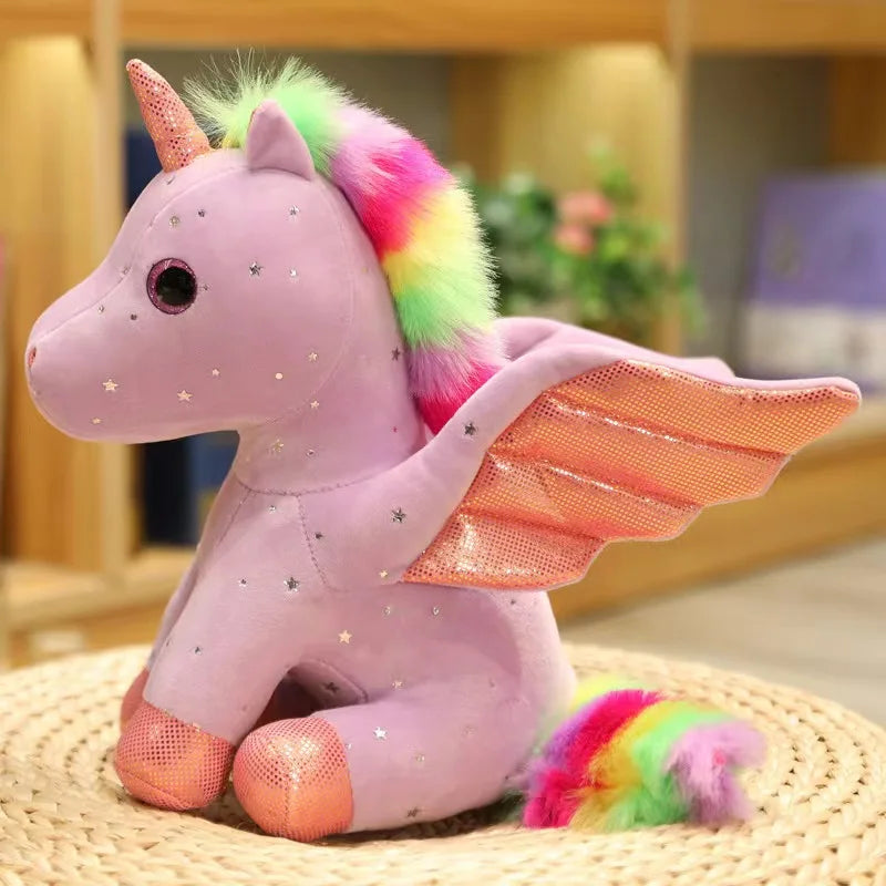 Plush Winged Unicorn Stuffed Toy 14-30cm