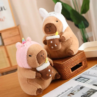 Plush Capybara Bread Stuffed Toy - 30cm