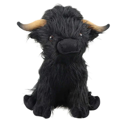 Plush Highland Cow Stuffed Toy - 27cm