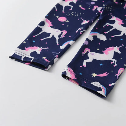 Girls Unicorn Leggings Skirt (Age 3-12YRS)