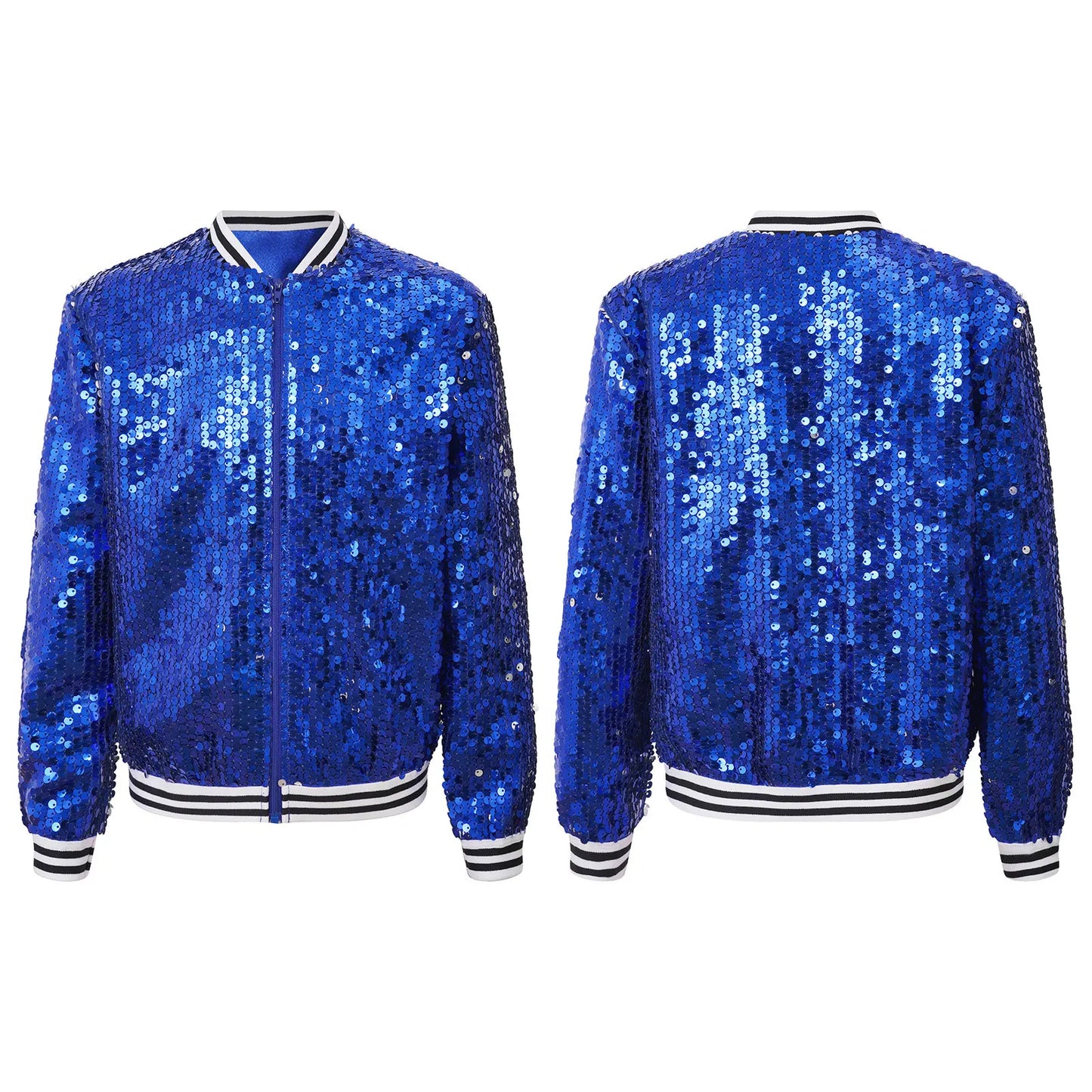 Girls Sequin Baseball Jacket (Age 6-14YRS)