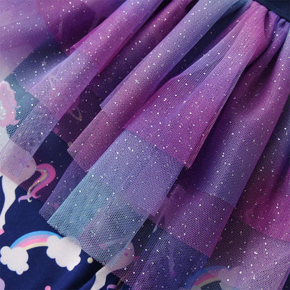 Girls Unicorn Leggings Skirt (Age 3-12YRS)