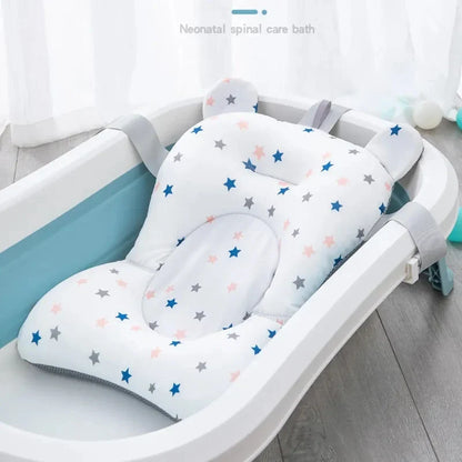 Portable Baby Bath Pad Adjustable Support Seat