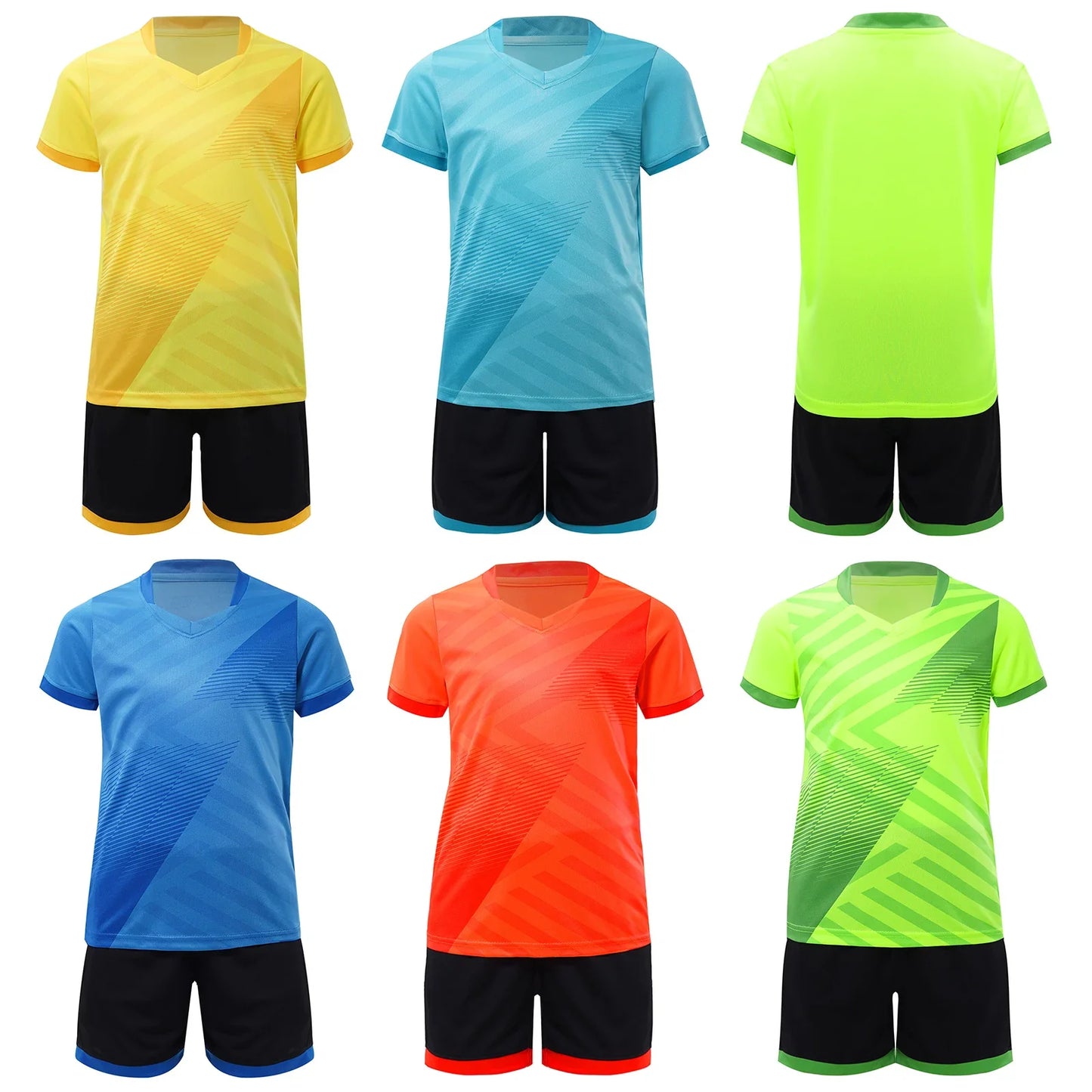 Boys Training Sports T-Shirt & Shorts Set (Age 3-16YRS)