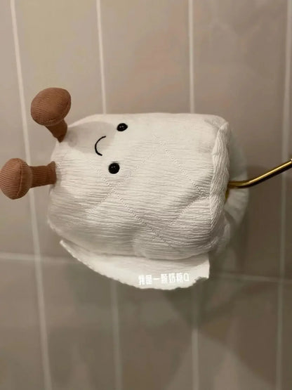 Plush Toilet Paper Stuffed Toy 15cm