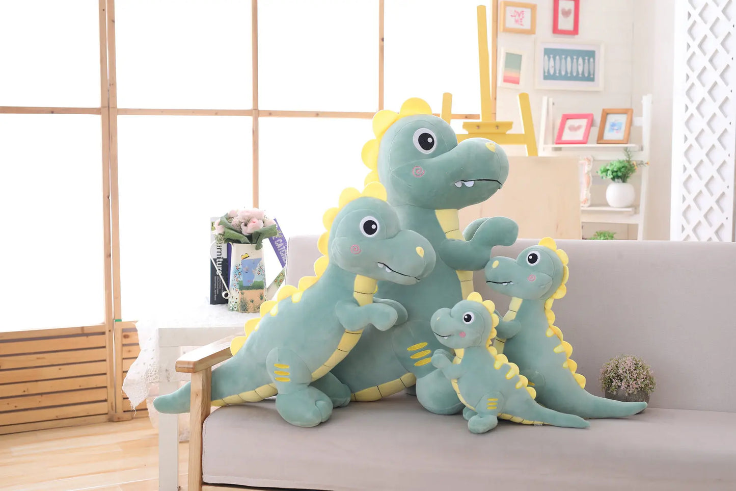 Large Plush Dinosaur Tyrannosaurus Stuffed Toy 40-90CM