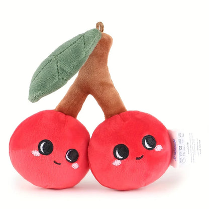 Plush Cherry Stuffed Toy - 10cm