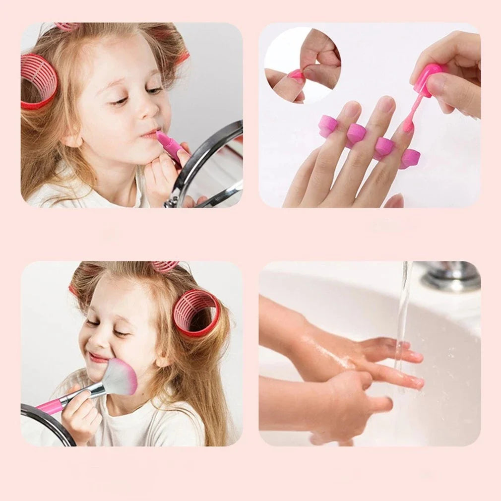 Children Makeup Cosmetics Pretend Playing Toy Set