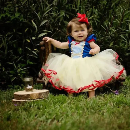 Girls Snow White Costume Dress (Age 12M - 4YRS)