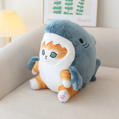 Plush Shark Cat Stuffed Toy