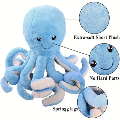 Plush Octopus Stuffed Toy 18-40cm