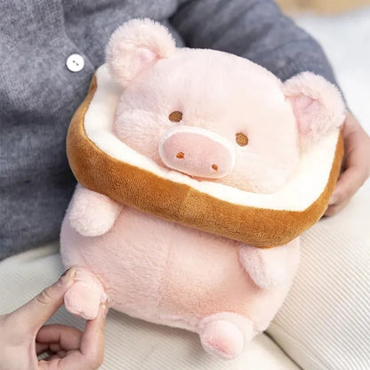 Plush Lulu Pig Bread Plush Toy - 20cm