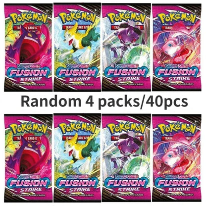 40/80PCS Pokemon Cards Deck Box Pikachu Toys