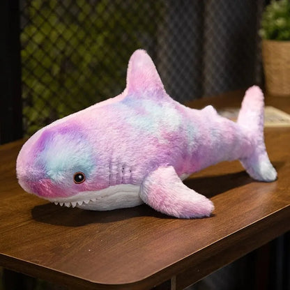 Plush Fluffy Shark Stuffed Toy - 30cm