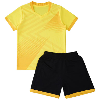 Boys Training Sports T-Shirt & Shorts Set (Age 3-16YRS)