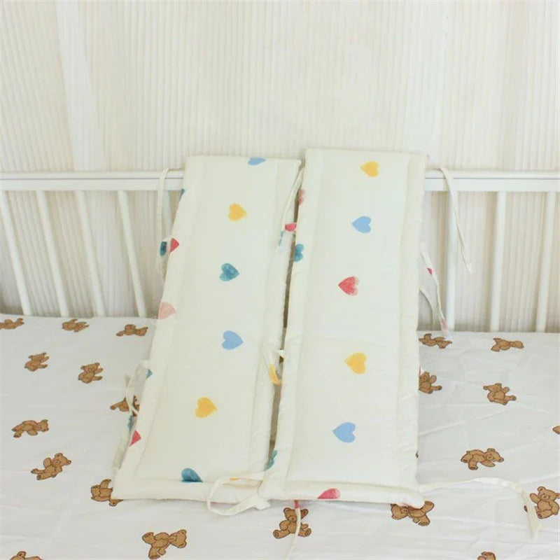 Baby Safety Guardrail Soft Cotton Bumper