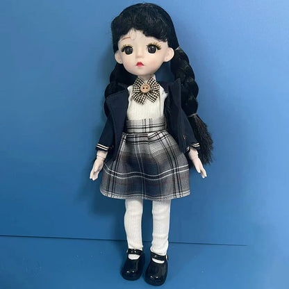 Wednesday Double Jointed Doll 30cm