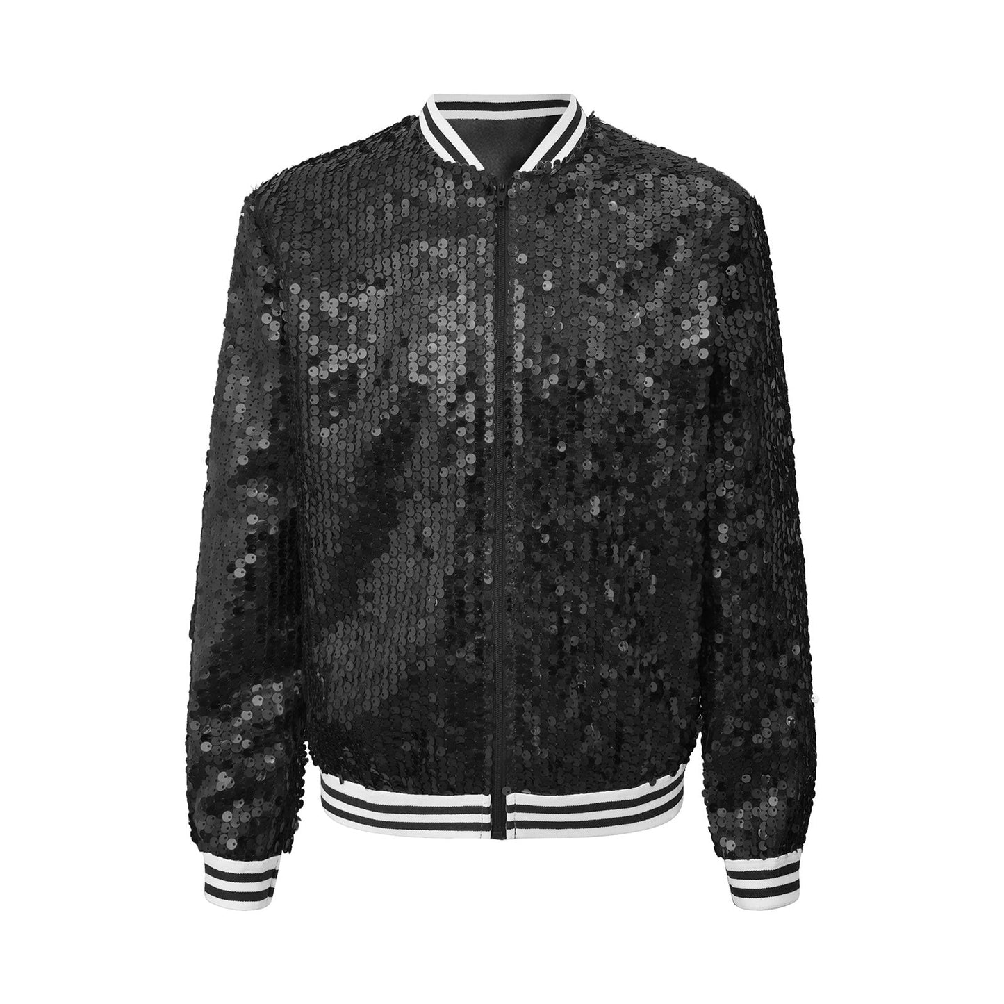 Girls Sequin Baseball Jacket (Age 6-14YRS)