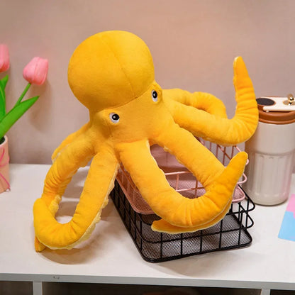 Plush Yellow Octopus Stuffed Toy 30/40/50CM