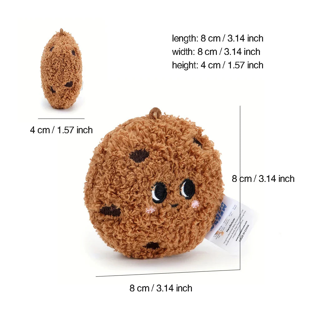 Plush Cookie Stuffed Toy - 8cm